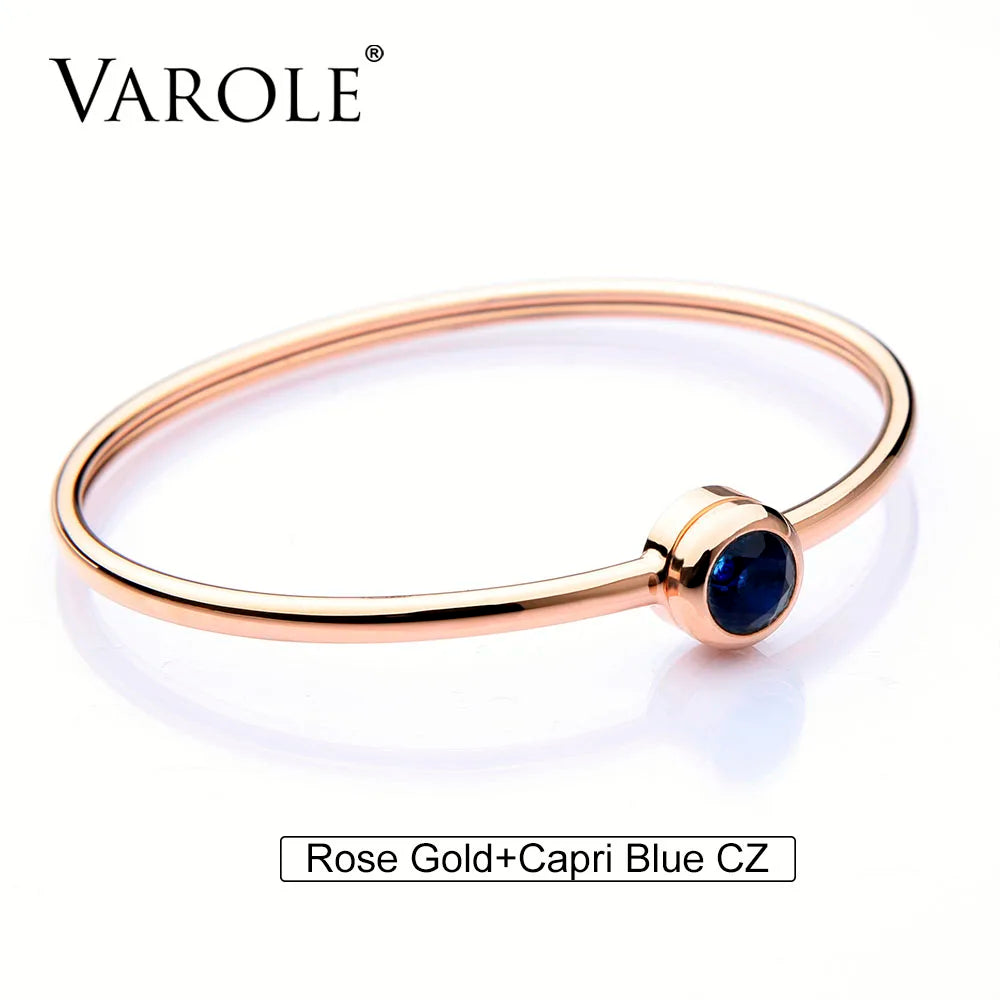 Aurora Crystal Cuff Bracelet