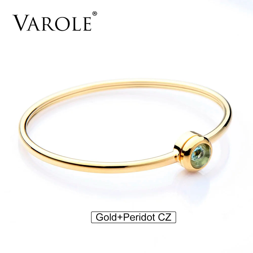 Aurora Crystal Cuff Bracelet