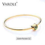 Aurora Crystal Cuff Bracelet