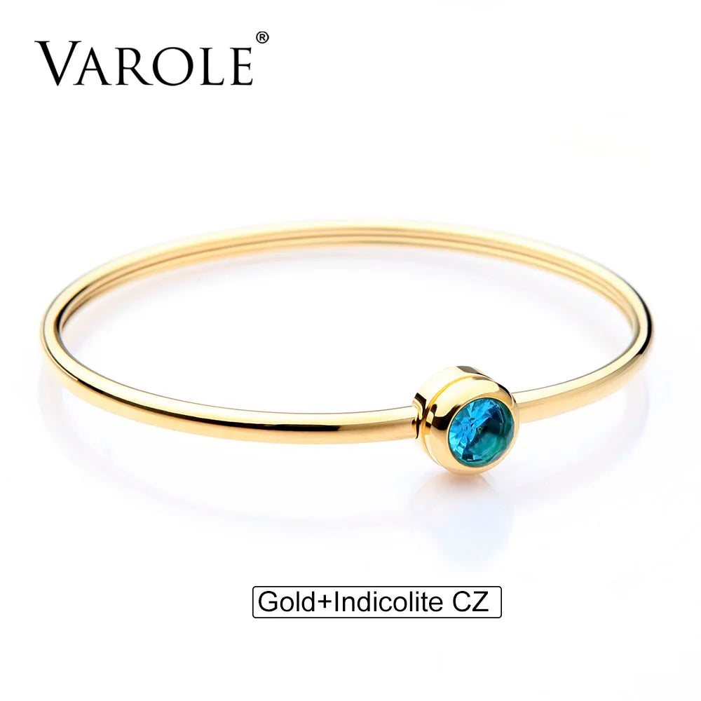 Aurora Crystal Cuff Bracelet