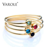 Aurora Crystal Cuff Bracelet
