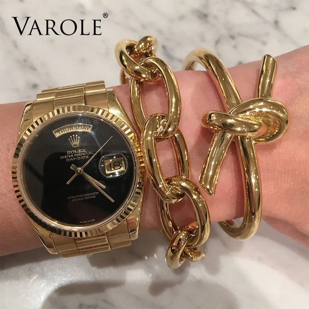 Evelina Knot Cuff Bracelet