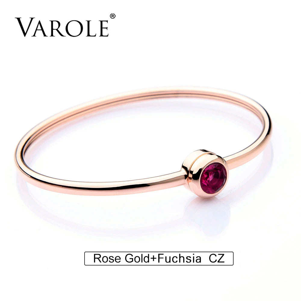 Aurora Crystal Cuff Bracelet