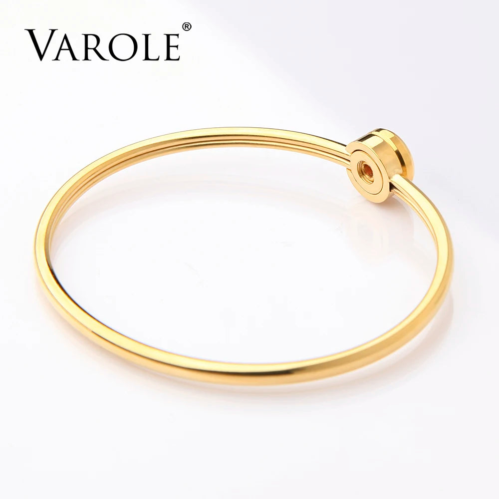 Aurora Crystal Cuff Bracelet