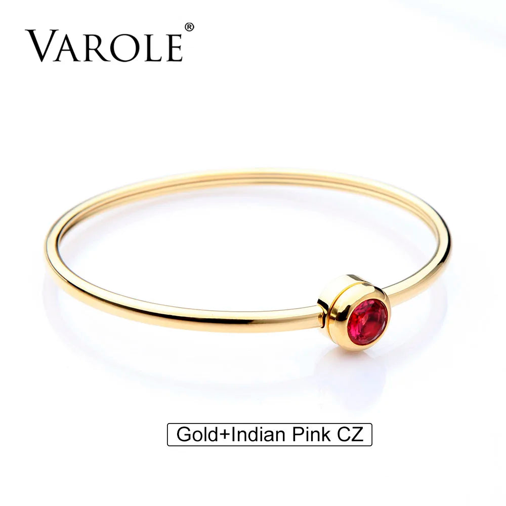 Aurora Crystal Cuff Bracelet