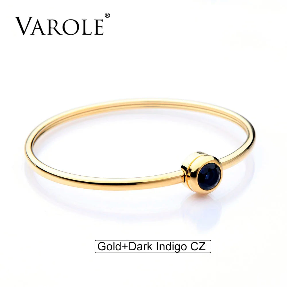 Aurora Crystal Cuff Bracelet