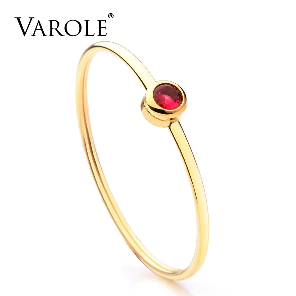 Aurora Crystal Cuff Bracelet