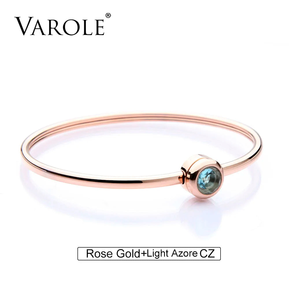 Aurora Crystal Cuff Bracelet