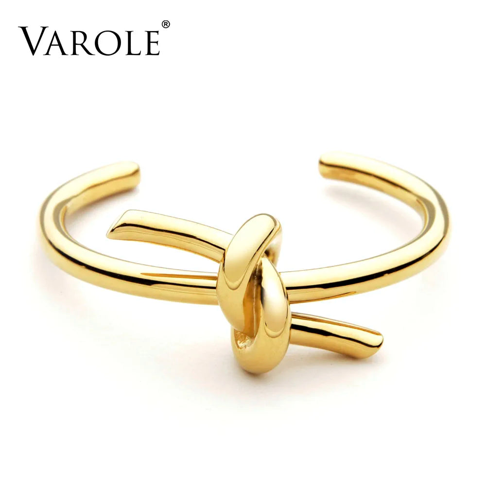 Evelina Knot Cuff Bracelet