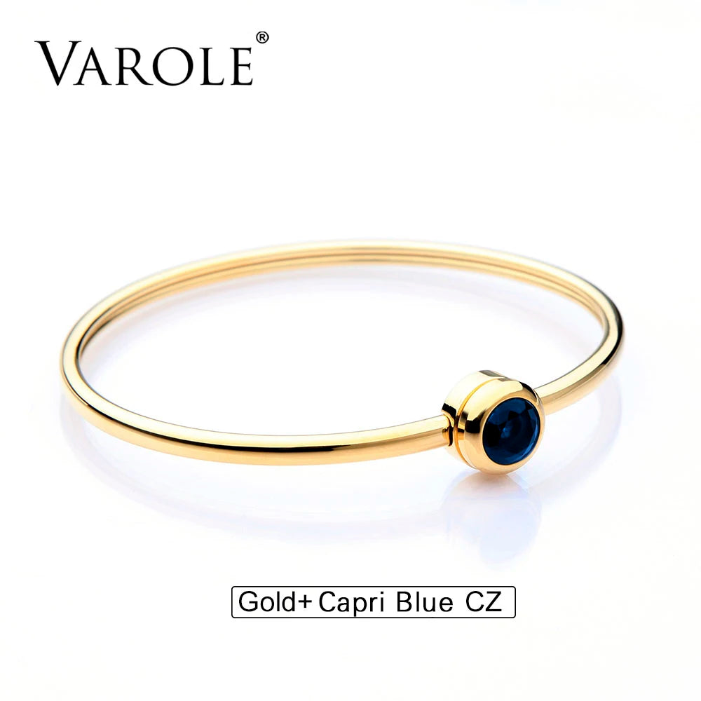 Aurora Crystal Cuff Bracelet