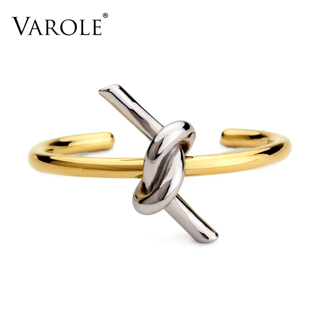 Evelina Knot Cuff Bracelet