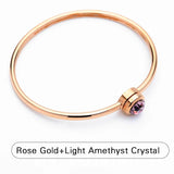 Aurora Crystal Cuff Bracelet