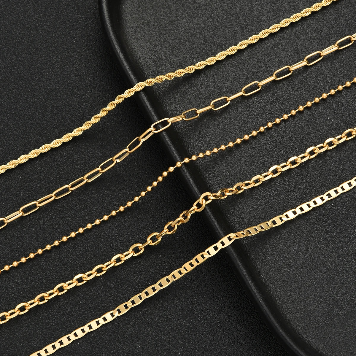 Bohème 5-Piece Layered Choker Necklace Set