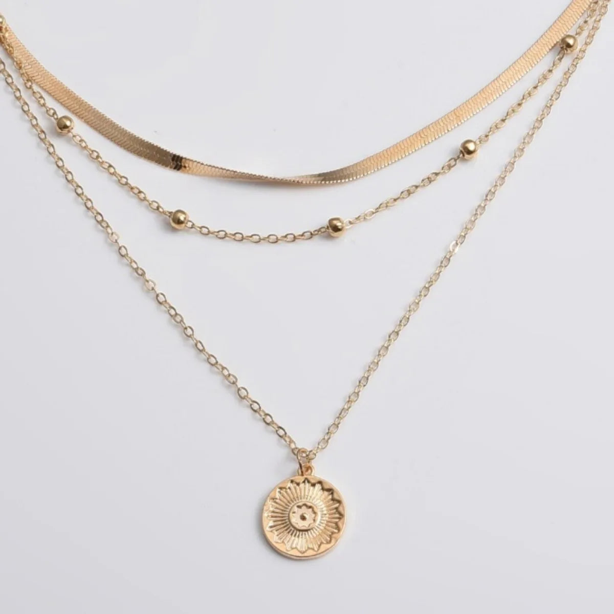 Y2K Layered Chain Necklace