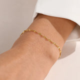 Seraphina Adjustable Gold Chain Bracelet