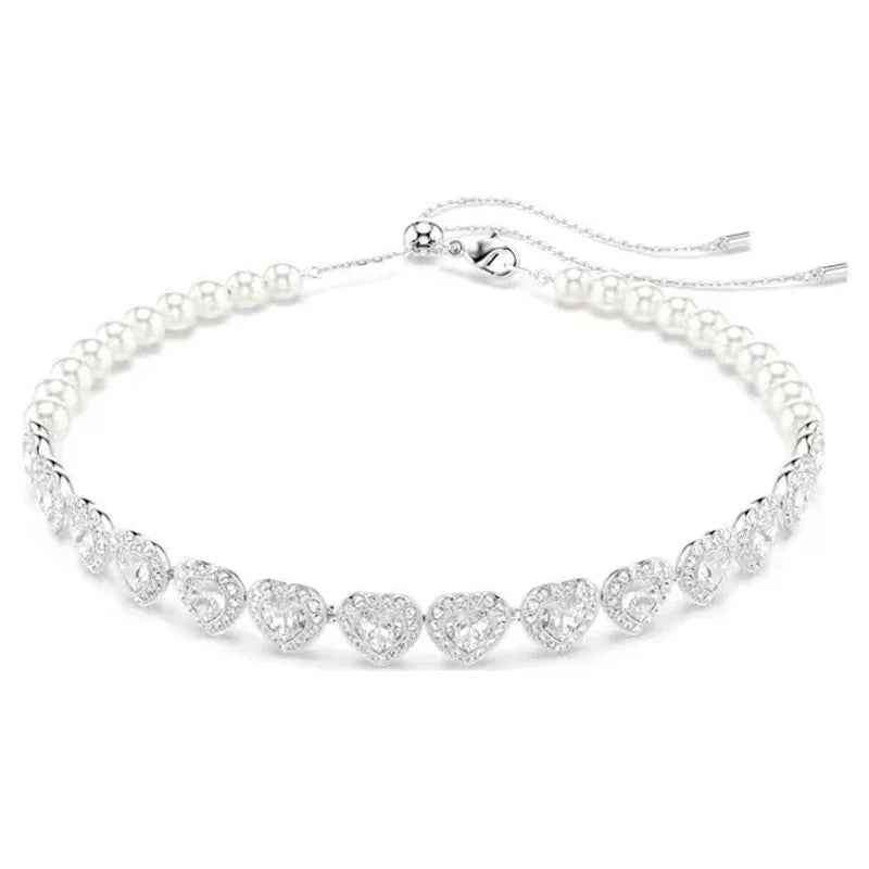 Amorette Heart Crystal Jewelry Set