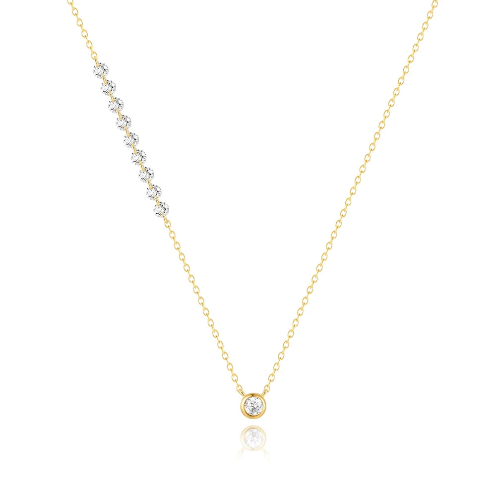Fleur Fine 925 Sterling Silver Necklace