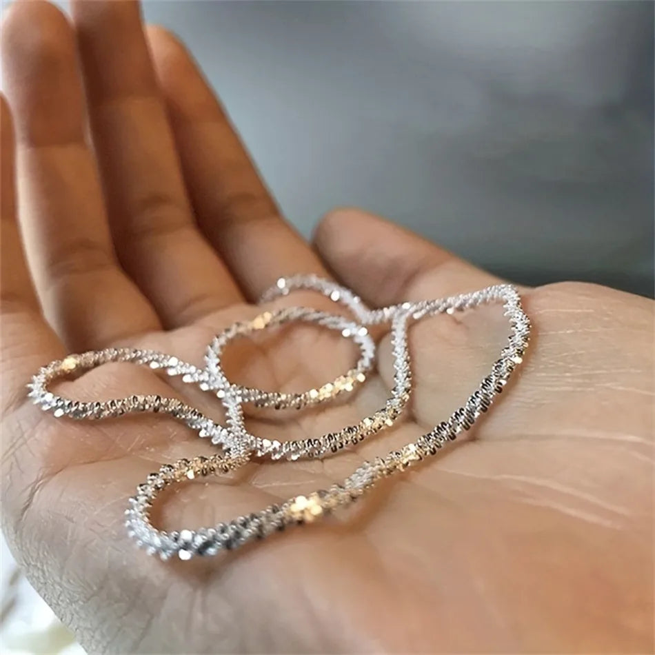Scintilla Sterling Silver Chain