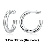 Aurora Gold Hoop Earrings
