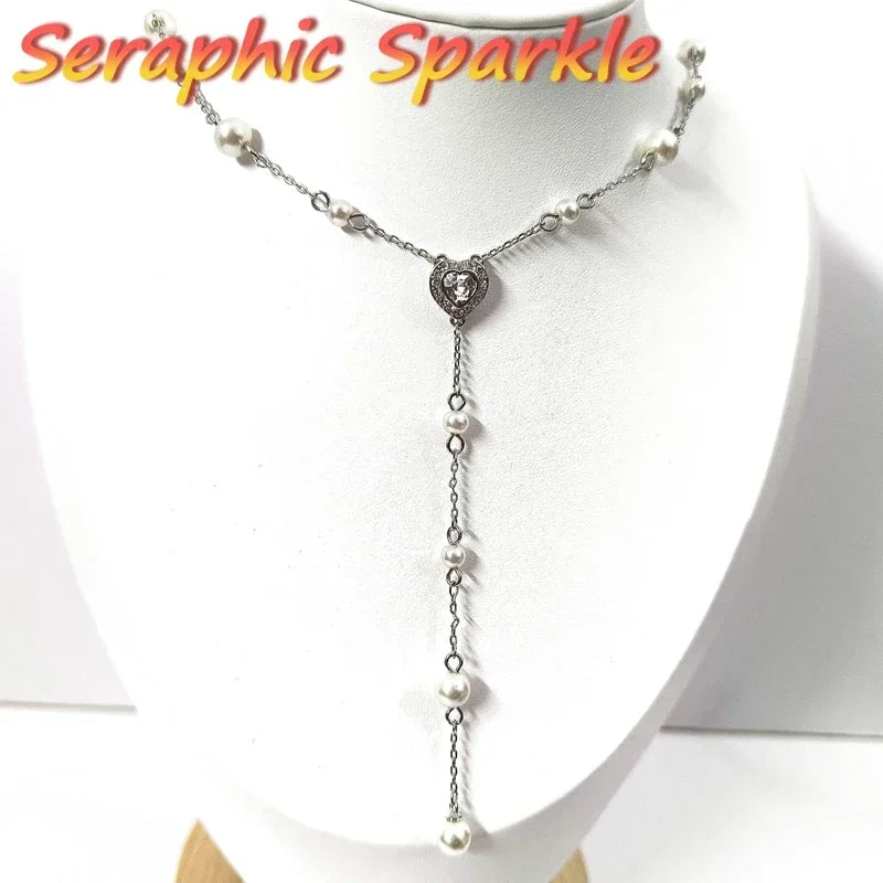 Amorette Heart Crystal Jewelry Set