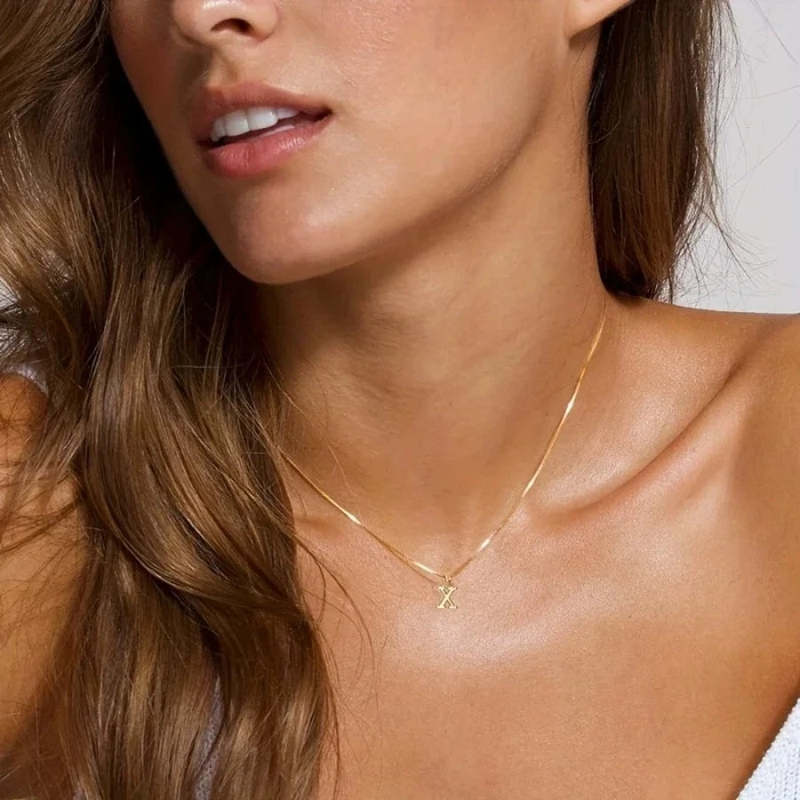 Lumière Initial Necklace