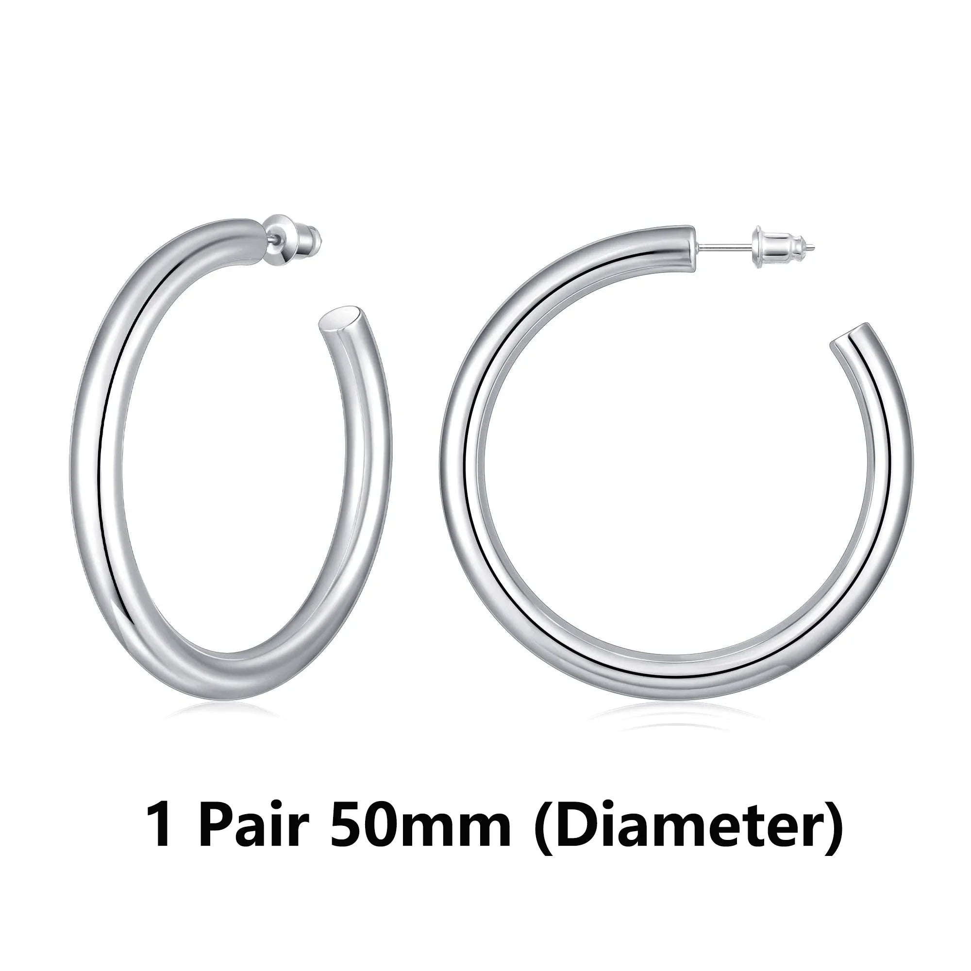 Aurora Gold Hoop Earrings