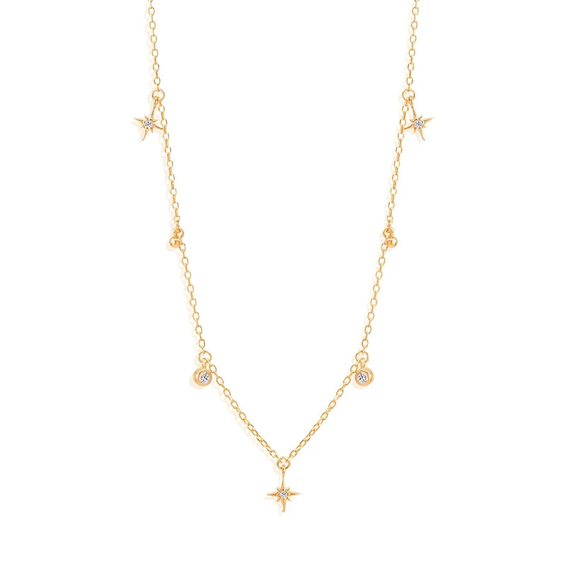 Fleur Fine 925 Sterling Silver Necklace