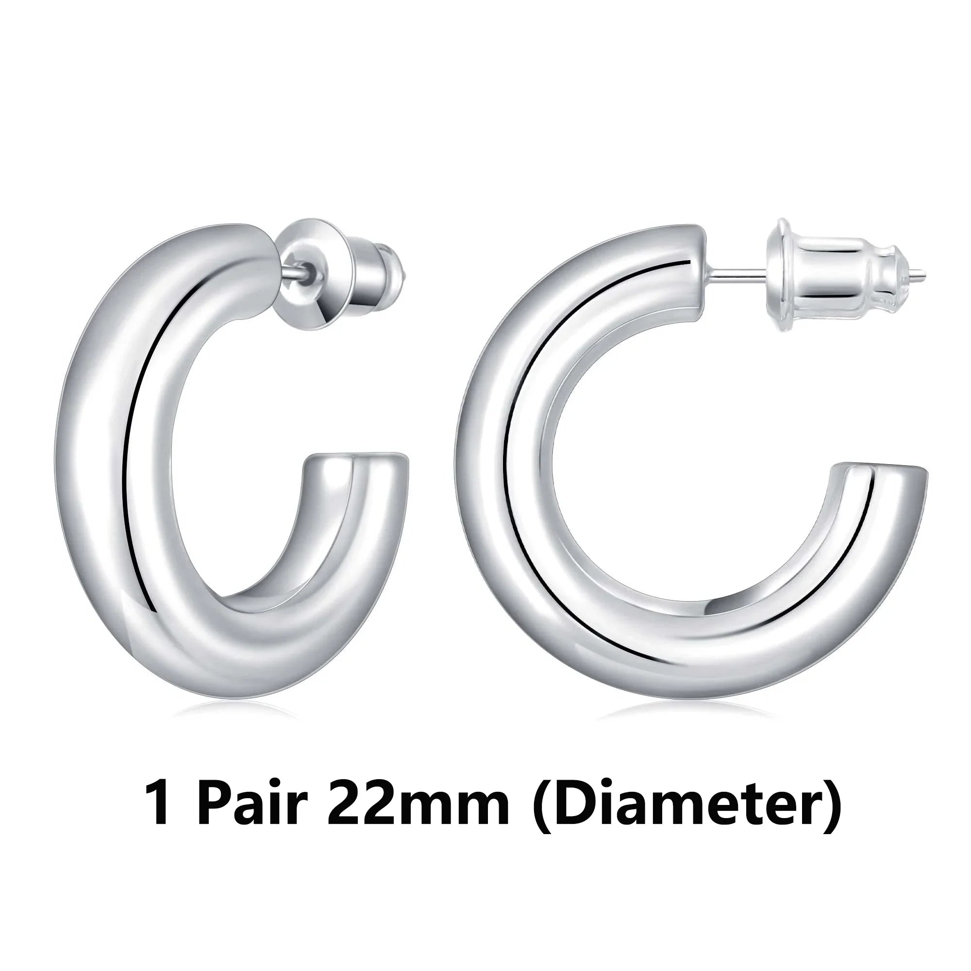 Aurora Gold Hoop Earrings