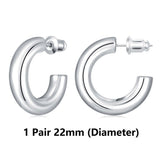 Aurora Gold Hoop Earrings