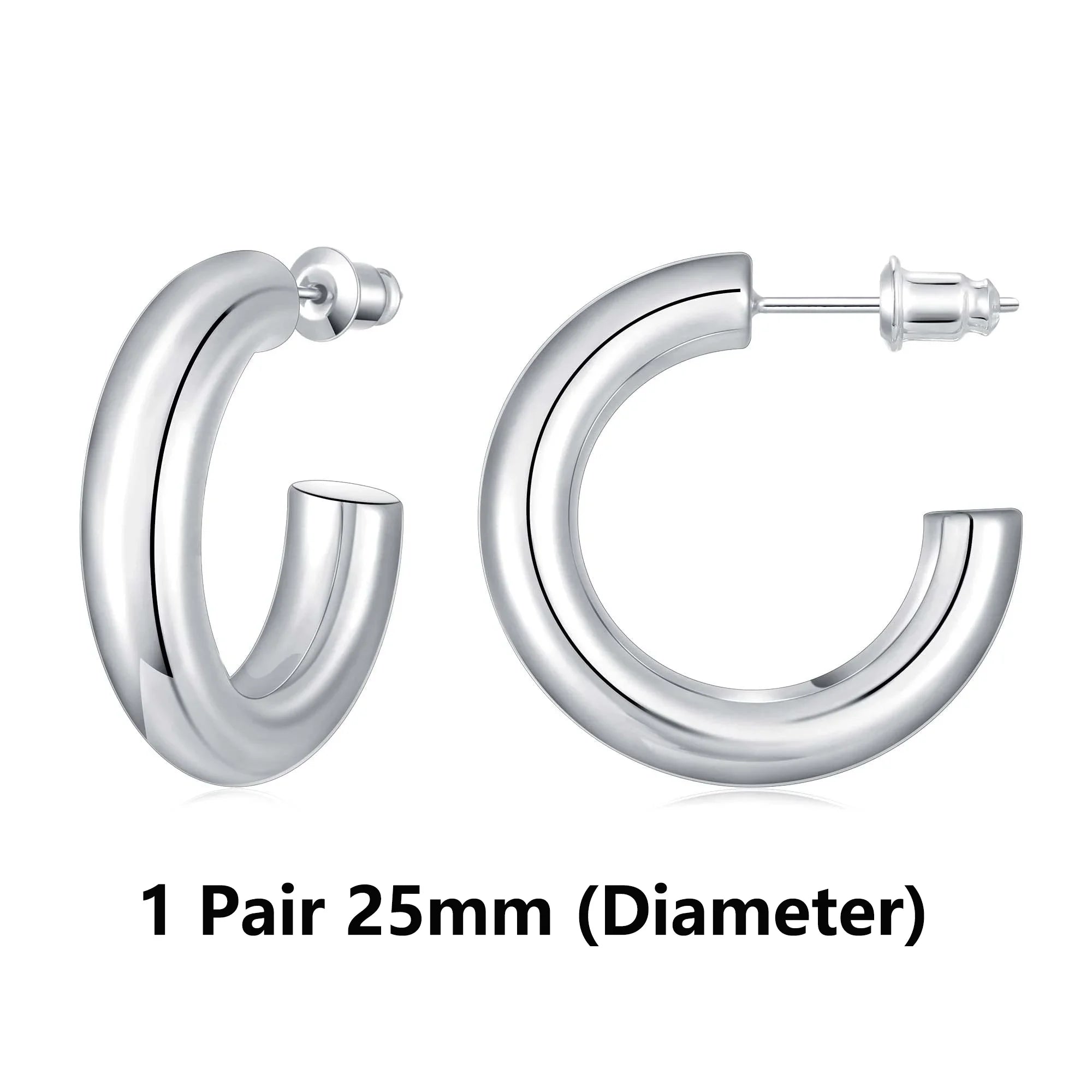Aurora Gold Hoop Earrings