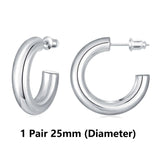 Aurora Gold Hoop Earrings