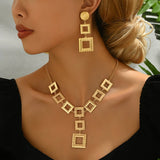 Aveline Geometric Jewelry Set