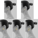 Aurora Gold Hoop Earrings