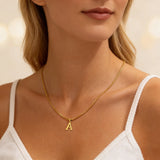 Lumière Initial Necklace