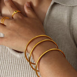 Valentina Gold Bangle