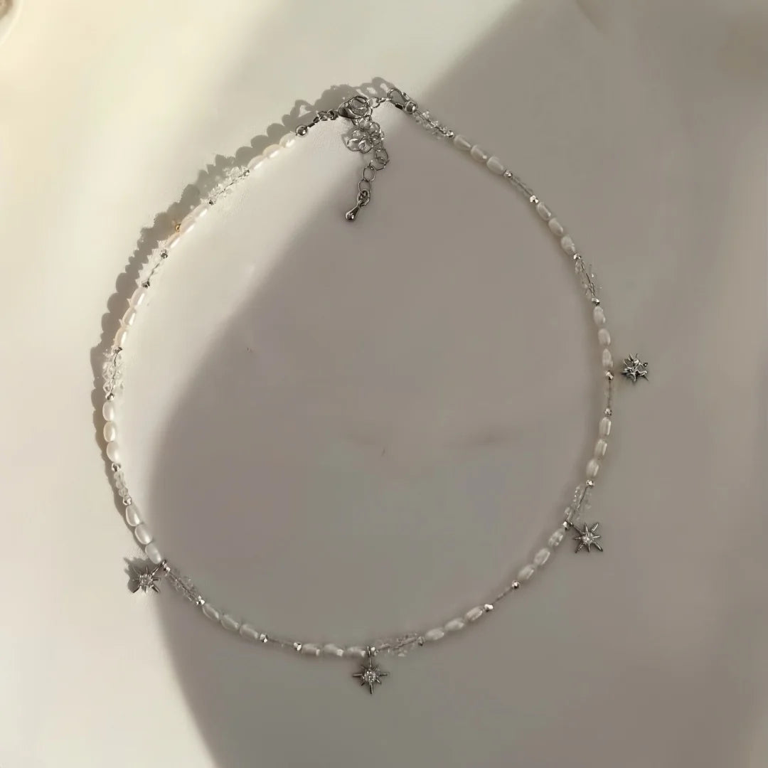 Jardin Bohème Lock & Leaf Pendant Necklace