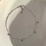 Jardin Bohème Lock & Leaf Pendant Necklace