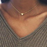 Vintage Link Chain Pendant Necklace