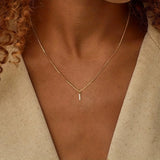 Lumière Initial Necklace