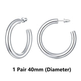 Aurora Gold Hoop Earrings