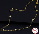 Fleur Fine 925 Sterling Silver Necklace