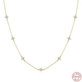 Fleur Fine 925 Sterling Silver Necklace