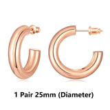 Aurora Gold Hoop Earrings