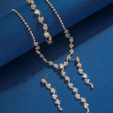 Aurélie Crystal Tassel Jewelry Set