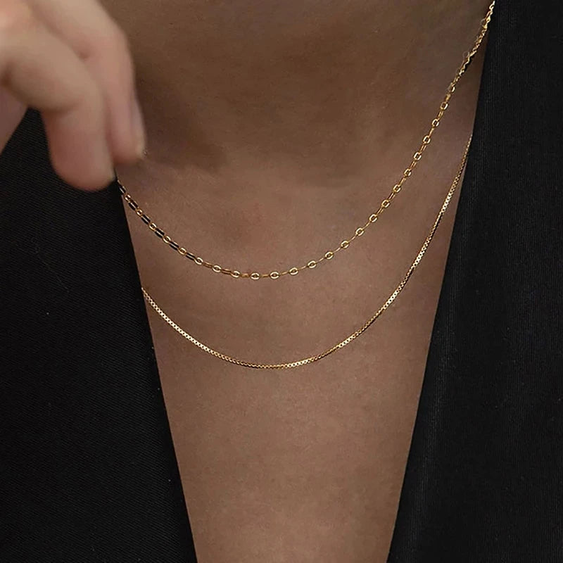 Luxe Minimalist Chain Necklace