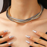 Luxe Triple Chain Necklace