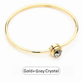 Aurora Crystal Cuff Bracelet