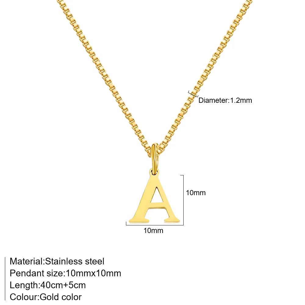 Lumière Initial Necklace