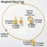 Sophia Gold Jewelry Set