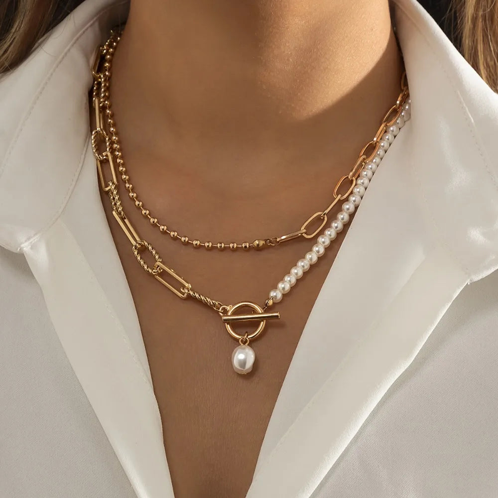 Perle Necklace Set